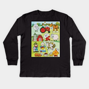 At the Farm Kids Long Sleeve T-Shirt